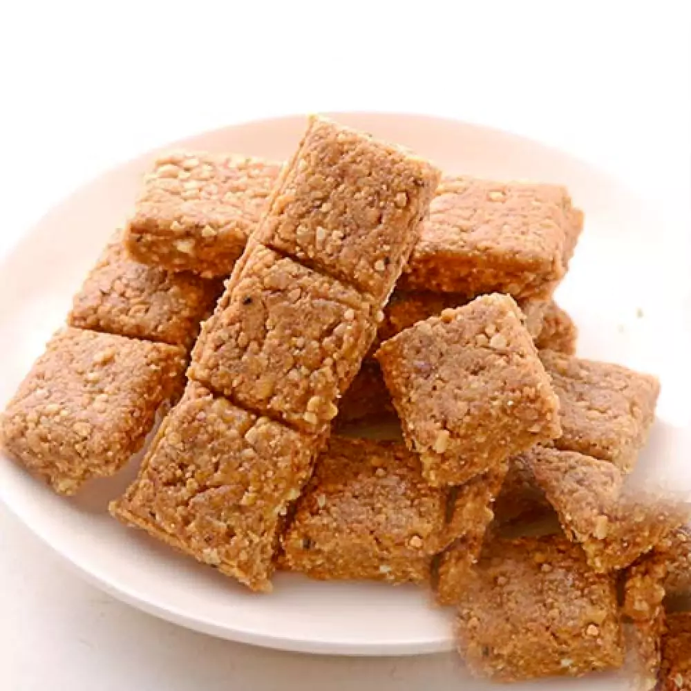 Chocolate Peanut Butter Chikki, 450 g-2.webp